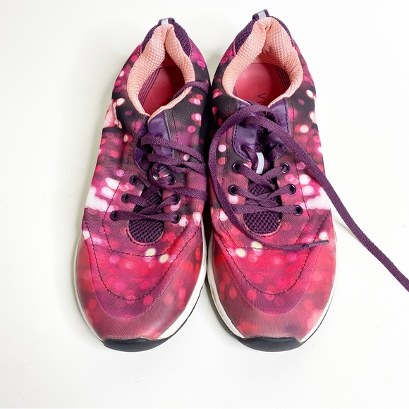 Vionic Shoes - Vionic Action Tourney Walker Pink & Purple Sneakers